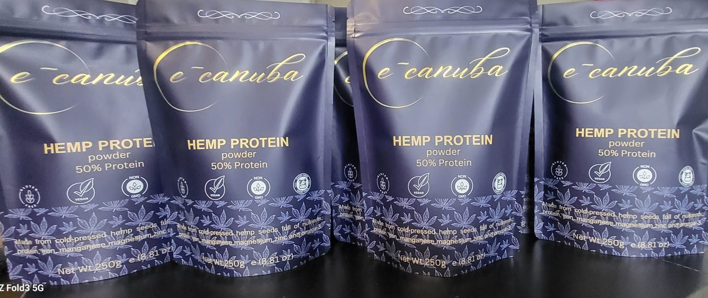 Hemp protein powder 250g - E - Canuba